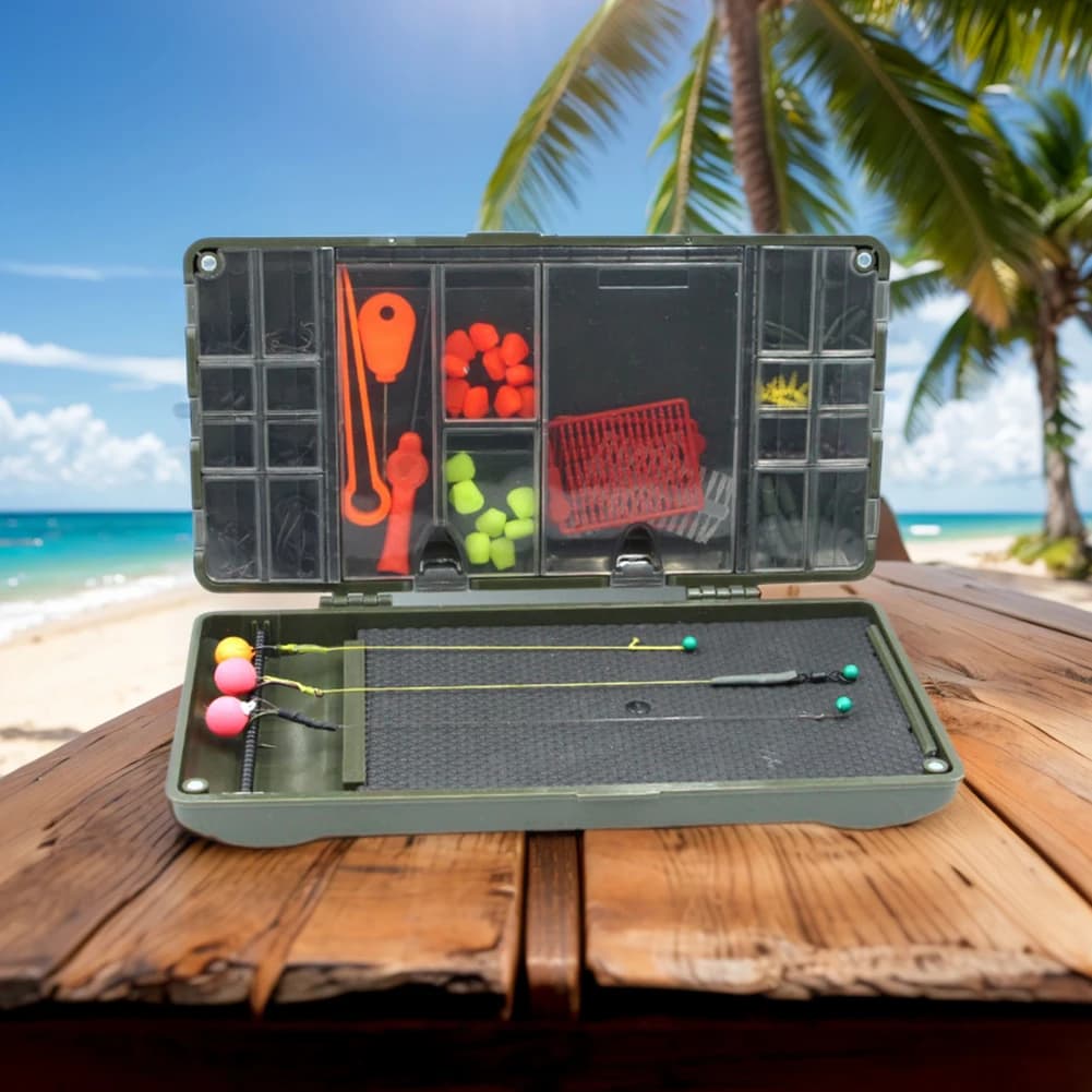 Multifunction Plastic Magnetic Fishing Box, Carp Fishing Organizer, Moscow Fishing Equipment Container, Reel Box, Ami and bait