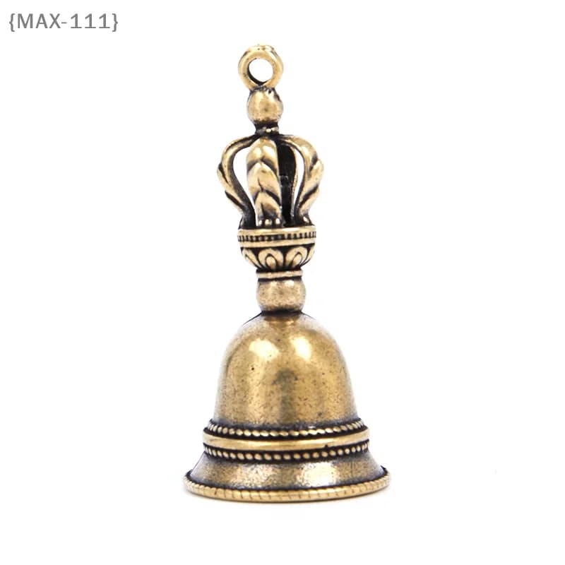 【Ja】1 Pcs Brass Tibetan Wind Bell - Die-Cast Handicraft Drop Bell, Creative Bronze Decor