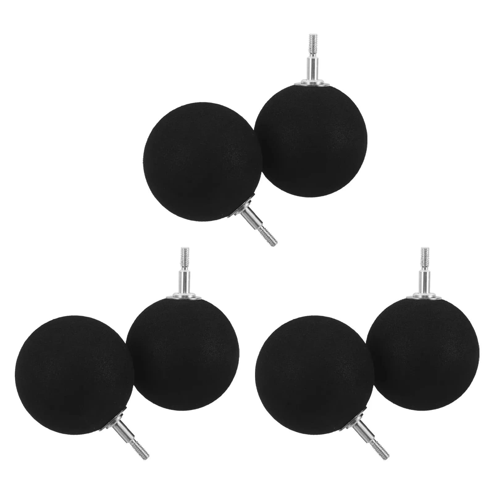 6 Pezzi Punte per Frecce da Tiro con l'Arco 6,2mm, Punte Morbide in Schiuma, Ricambi per Frecce per Pratica Sicura di Tiro con l'Arco per Bambini, Allenamento all'Aperto
