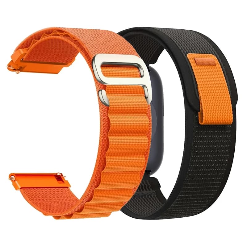 20mm 22mm bracelet for Samsung Galaxy Watch 7 6 5 Pro 4 classic nylon sports bracelet kit amazfit bip 6 5 U GTS4 GTR 4 3 2e Straps