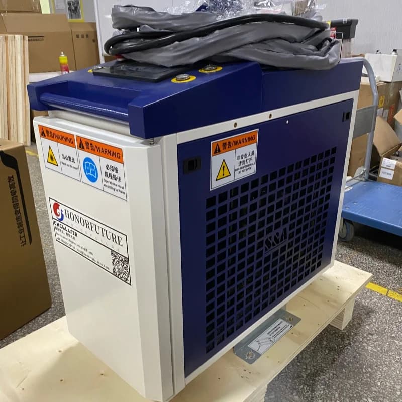 1500W Laser Cleaning Machine 2kw 3kw Water Cooled Fiber Laser Cleaner Industrial Rust Removal for Metal Oil Paint Laser Cleaning