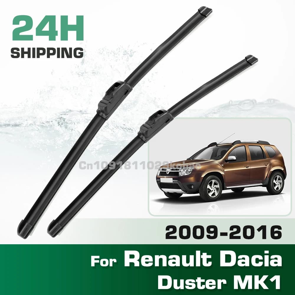 Per Renault Dacia Duster MK1 2009-2016 2010 2011 2012 2013 LHD e RHD Spazzole Tergicristallo Anteriori Parabrezza Parabrezza Spazzola Della Finestra 20 "+ 20"