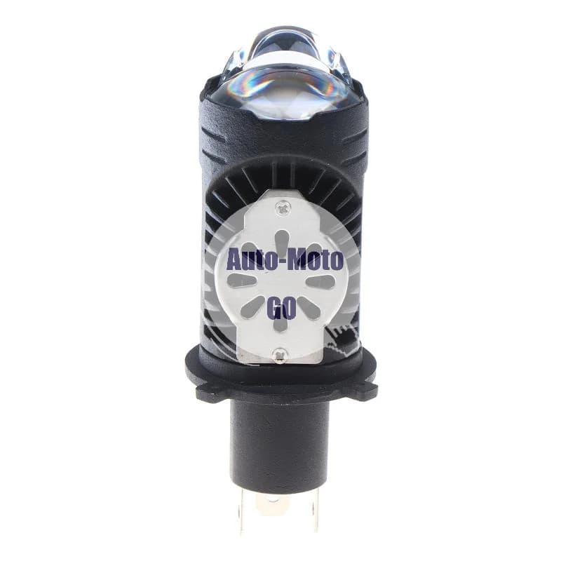 P5 H4 Mini Projector LED Headlight Bulb 50000 Hours Long Lifespan Waterproof for Car Motorcycle Headlight Replacement