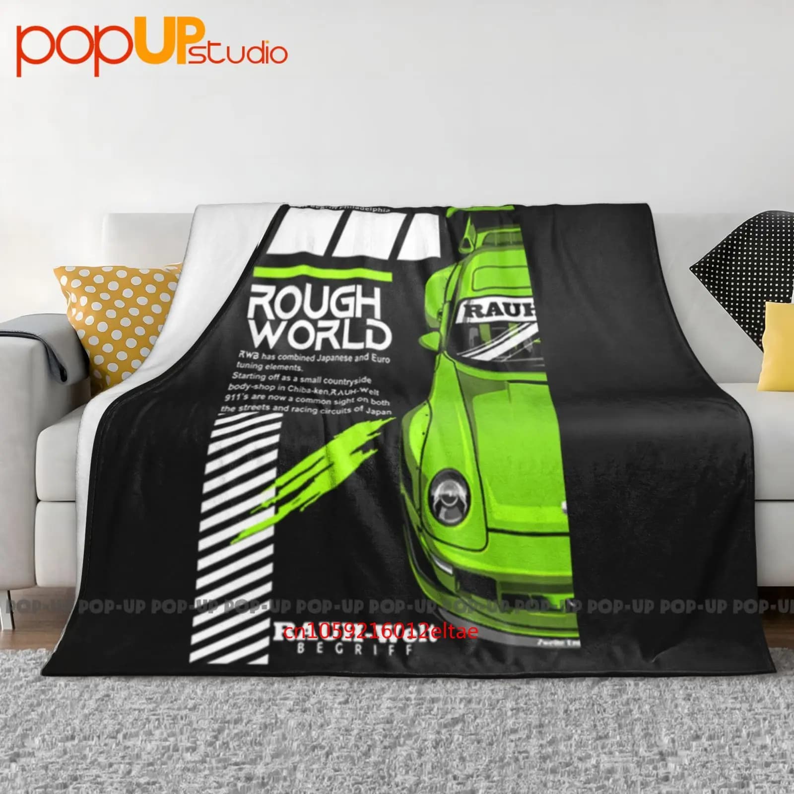 Rauh Welt Rwb Coperta ultra morbida trapunta invernale Copridivano Copriletto