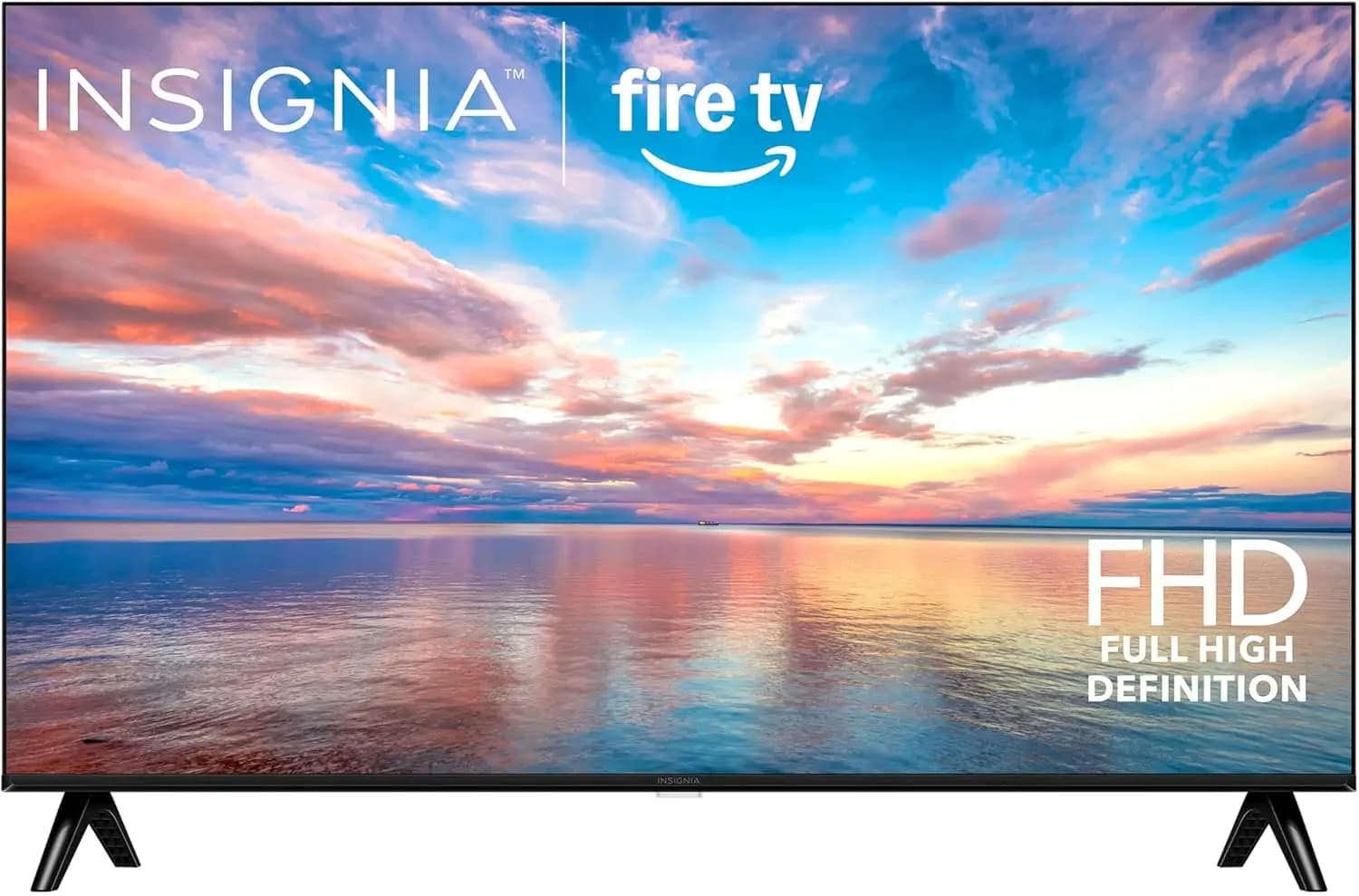Smart TV Full HD da 32 Pollici con Telecomando Vocale Alexa, Streaming di TV in Diretta e Film Senza Cavo