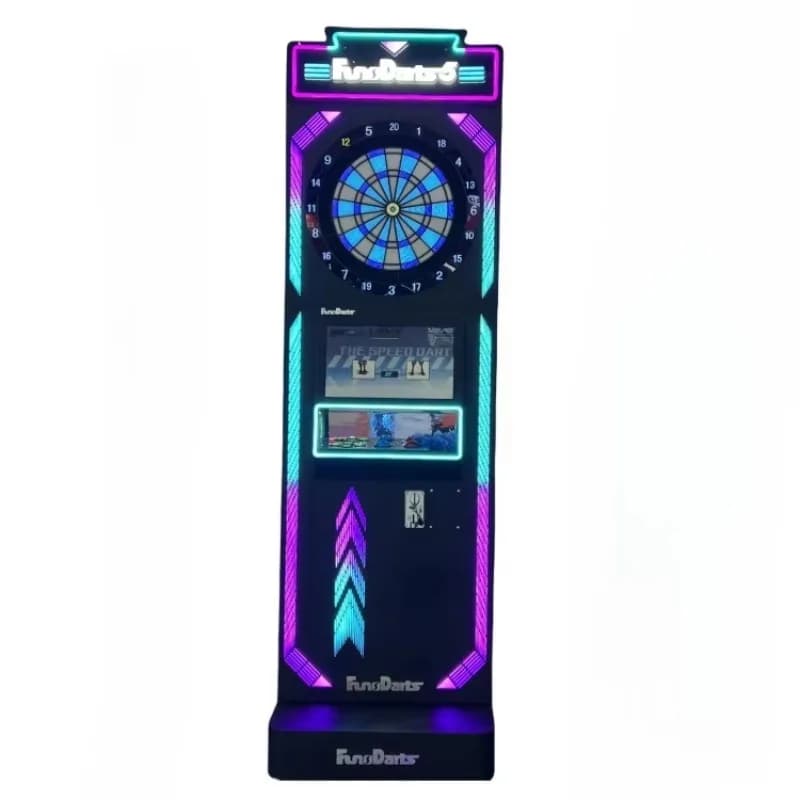 Coin Operated Electronic Adult Arcade LCD Dart Board Flight Game Soft Tip Darts Machine