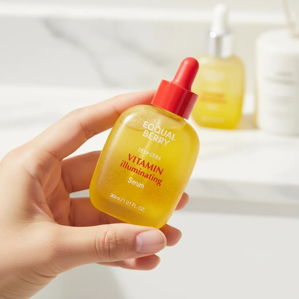 Korean serum Reinforced with Bakuchiol and Vitamin C serum for Nutrition and Hydrating Face Skin 30ML Skin Care 1pz