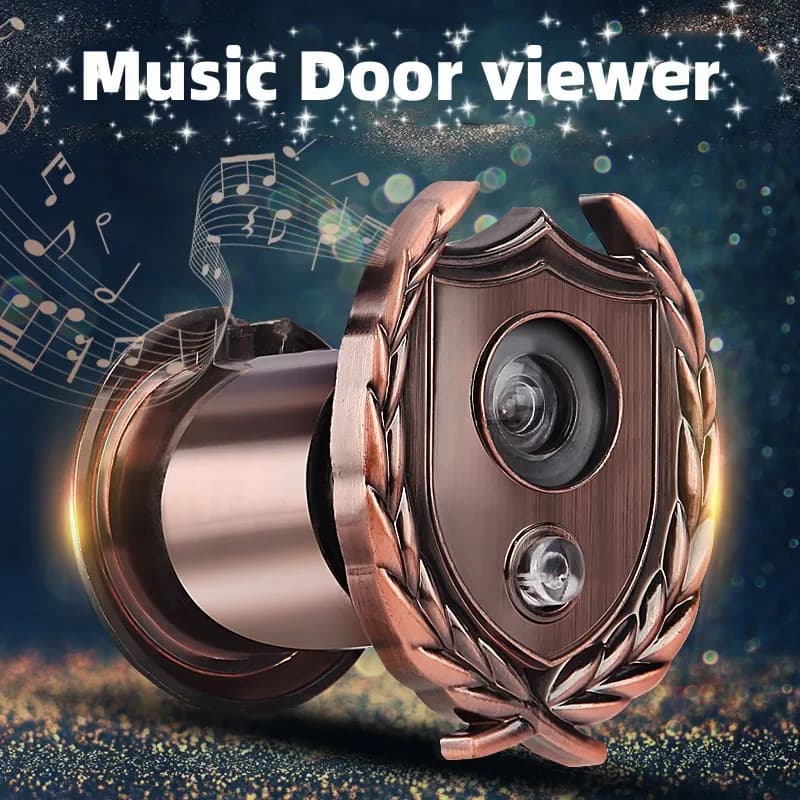 Spioncino per porta da 220 gradi Lente HD Spioncino grandangolare Porta nascosta di sicurezza Lente anti-peep regolabile per strumenti hardware per mobili