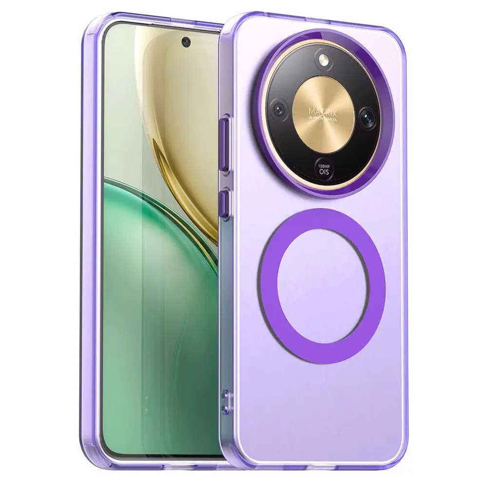 Case For Honor Magic8 Lite Pro X9D X70 Luxury Skin Feel Candy Magnetic Cover For Honor Magic 8 Pro Shockproof Wireless Charging