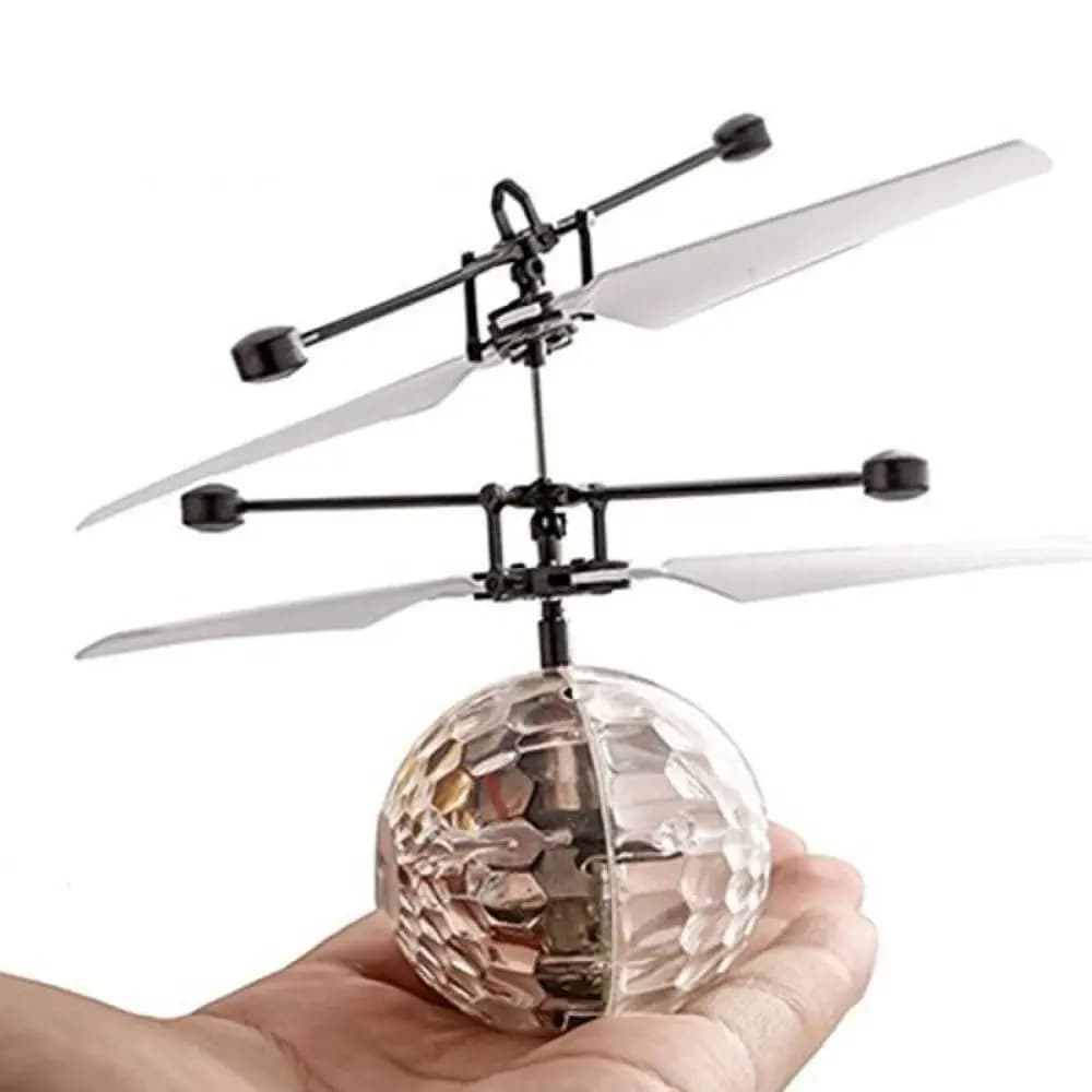 Dron Sensore a infrarossi controllato a mano Illumina l'aereo a induzione Volare Sfera di cristallo Luce Up Ball Drone Mini Drone Giocattoli
