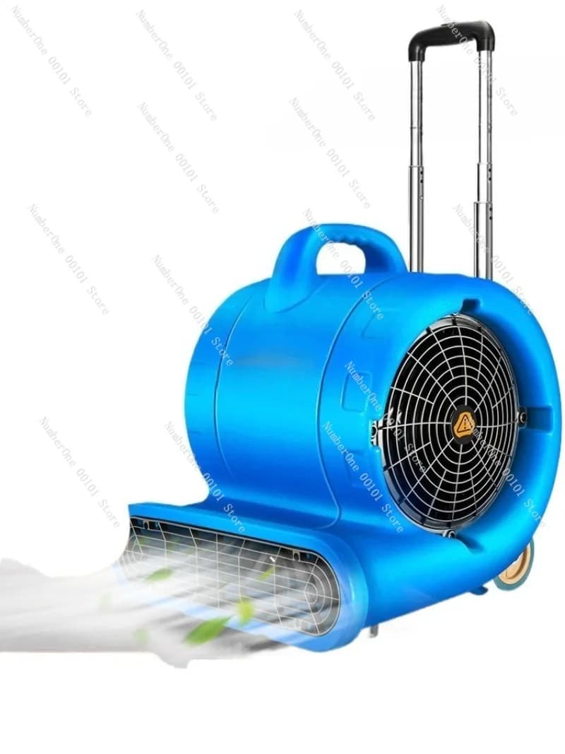 Soffiatore d'Aria ad Alta Potenza per Asciugatura Pavimenti, Ventilatore Commerciale per Asciugatura Rapida di Superfici di Bagni e Toilette, Macchina Deumidificante Potente