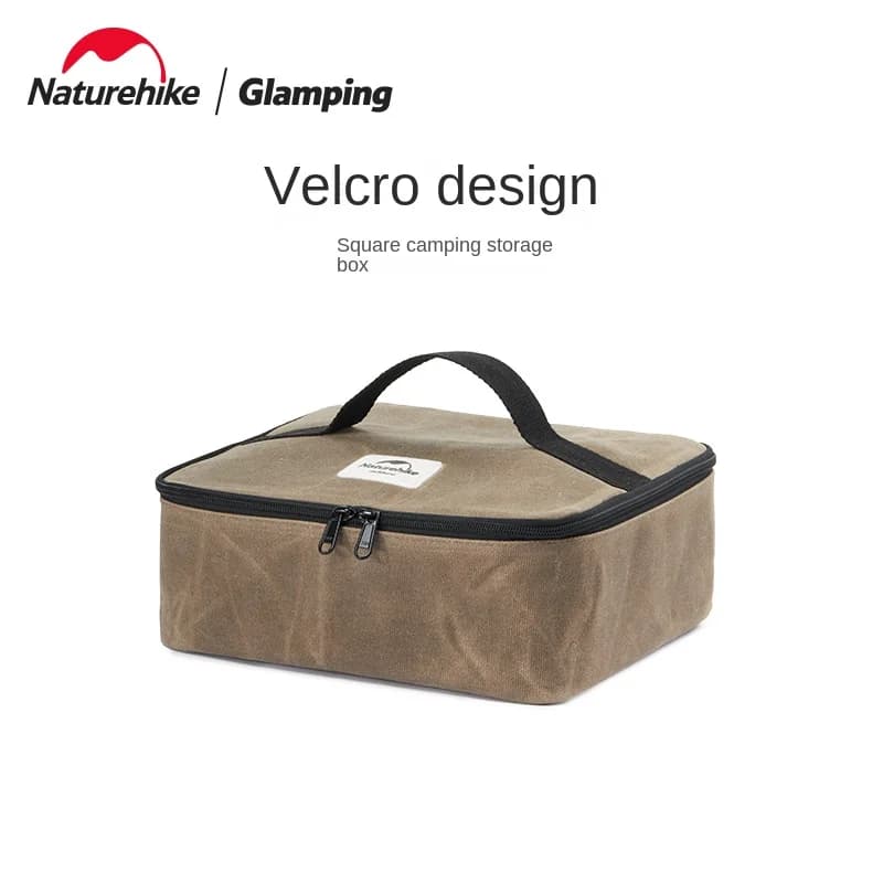 Naturehike-scatola portaoggetti per attrezzature da campeggio all'aperto, borsa portaoggetti quadrata, accessori da viaggio, borsa per articoli vari