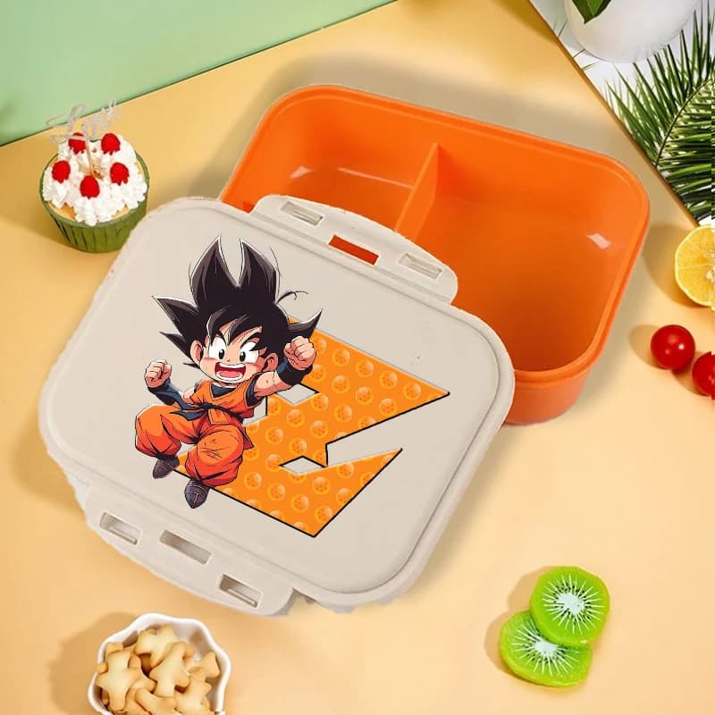 Dragons Ball Bento Lunch Box Anime Letter A-Z Food Storage Containers Kids School Picnic Lunchbox Office Dinner Case Boys Gift