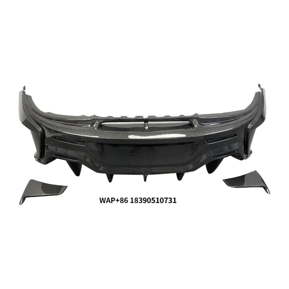 High-quality 600LT Style Carbon Fibre Body Kit Rear Bumper Diffuser for McLaren 540C 570S 570GT