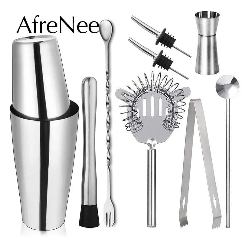 Professionale Boston Shaker Bar Wine Cup Barware tools Bartender Kit Mixer da Cocktail in acciaio inossidabile Martini Cocktail Shaker Set