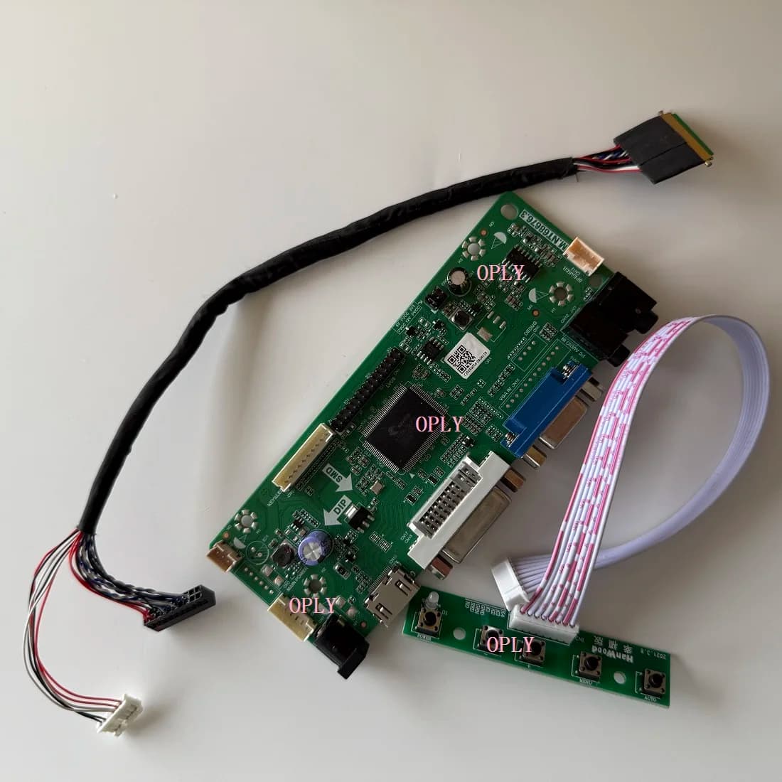 M.NT68676 Scheda Controller Kit DVI VGA compatibile HDMI per LP173WD1 LP173WD1-TLC3 LP173WD1-TLA4 1600X900 Schermo LCD da 17,3"