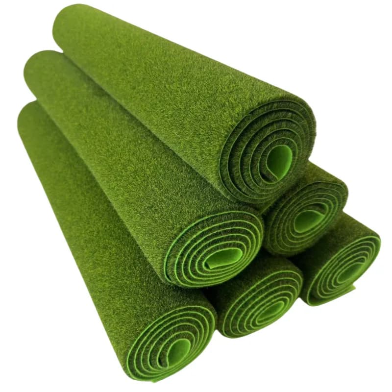 4 pezzi simulato prato artificiale muschio verde muschio prato simulato tappeto erboso sfondo finestra fai da te bonsai decorazione pianta verde