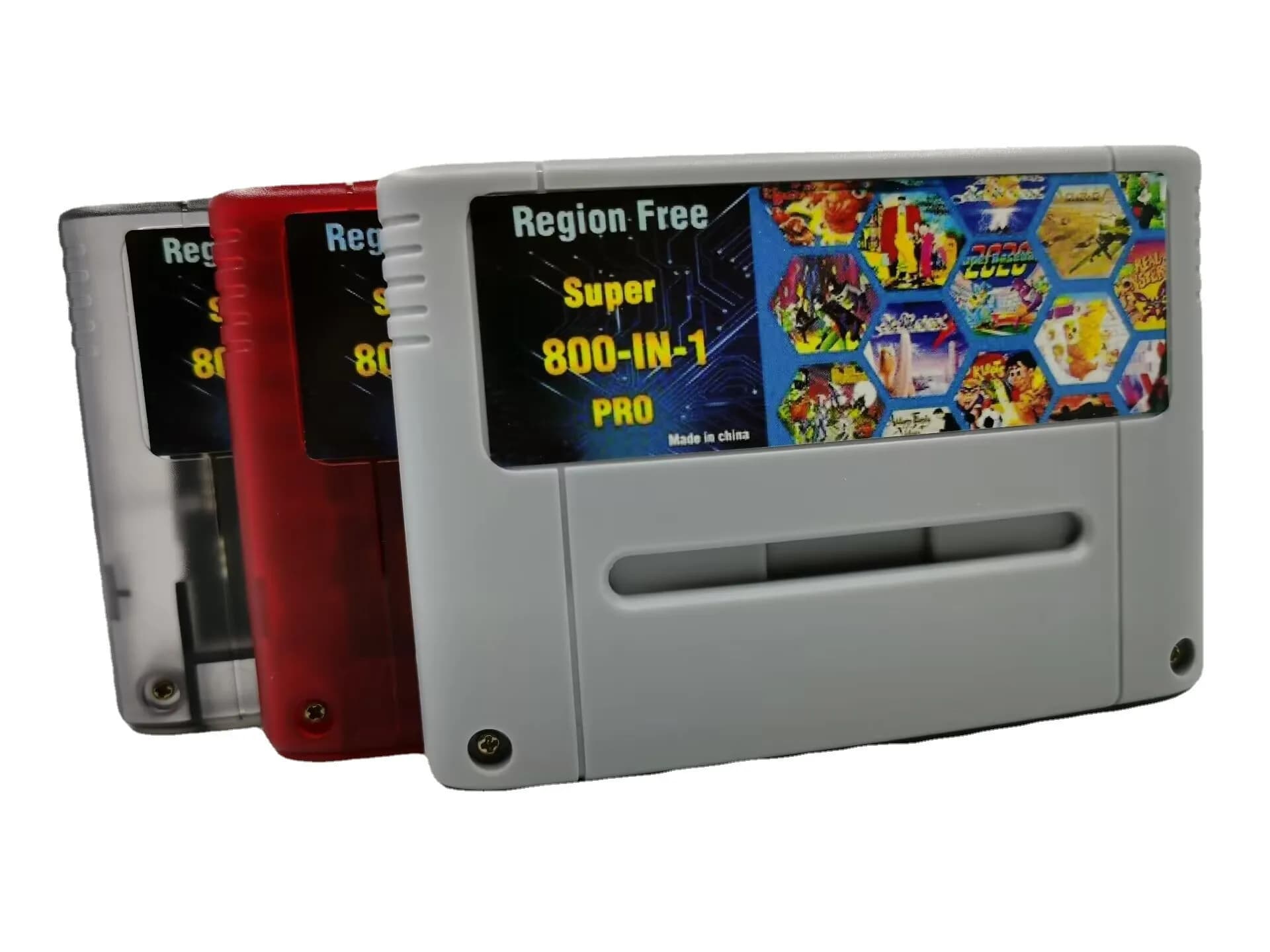 Cartuccia per videogiochi Super DIY Retro 800 in 1 Pro per scheda console di gioco a 16 bit Versione cinese