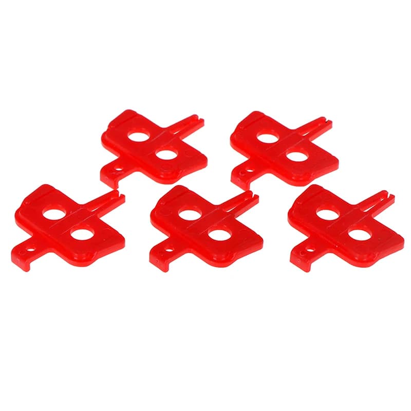 5 pz/lotto Pastiglie Freno A Disco Idraulico In Plastica Spacer Instert Freno Della Bicicletta Spacer Freni A Disco MTB Bici Freno Della Bicicletta Spacer