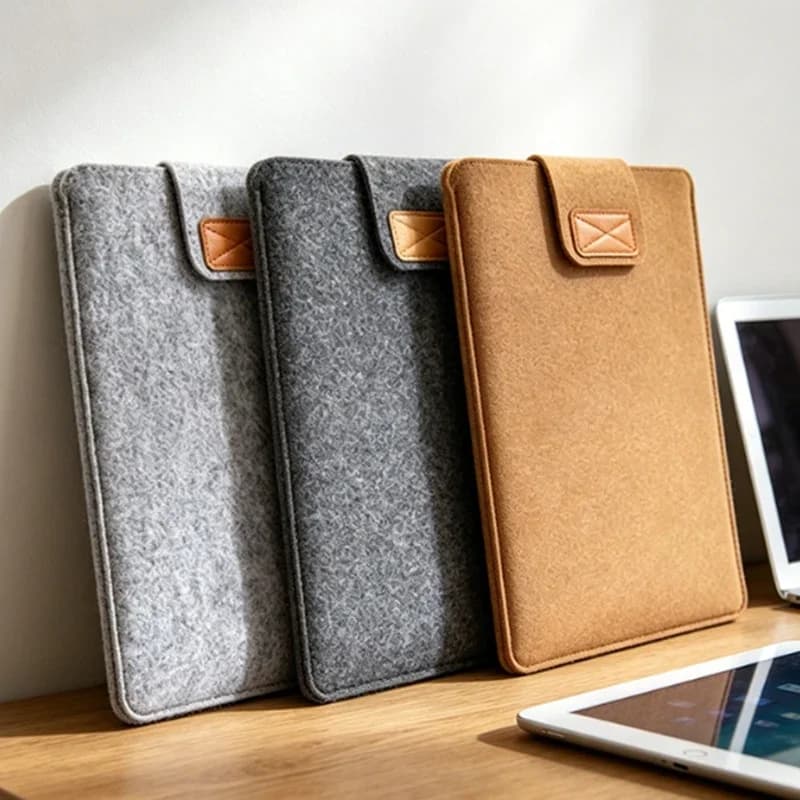 Waterproof Laptop Bag Tablet 11 13 15Inch Case For MacBook Ipad Pro11 Notebook Computer Case Felt Sleeve Slim Tablet