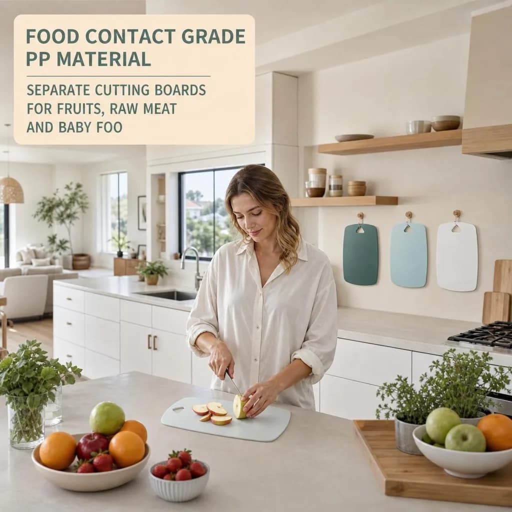 Kitchen Cutting Board And Barbecue Set- Reversible Non-Slip Surface for Chopping/Slicing | Meat Prep & Fruit Cutting Tool