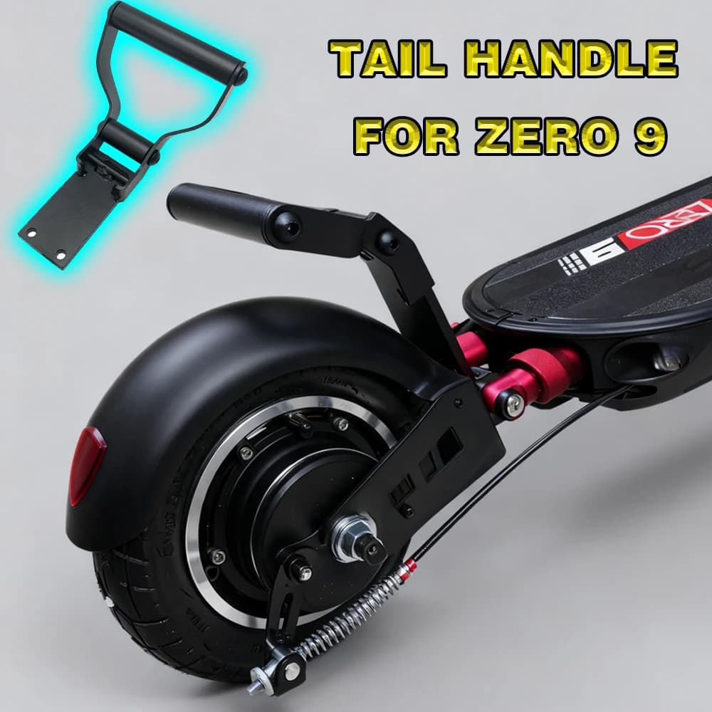 Portable Handle For Zero 9 Electric Scooter Electric Scooter Accessories Parts Handle Tail Handle Part Electric Scooter Access