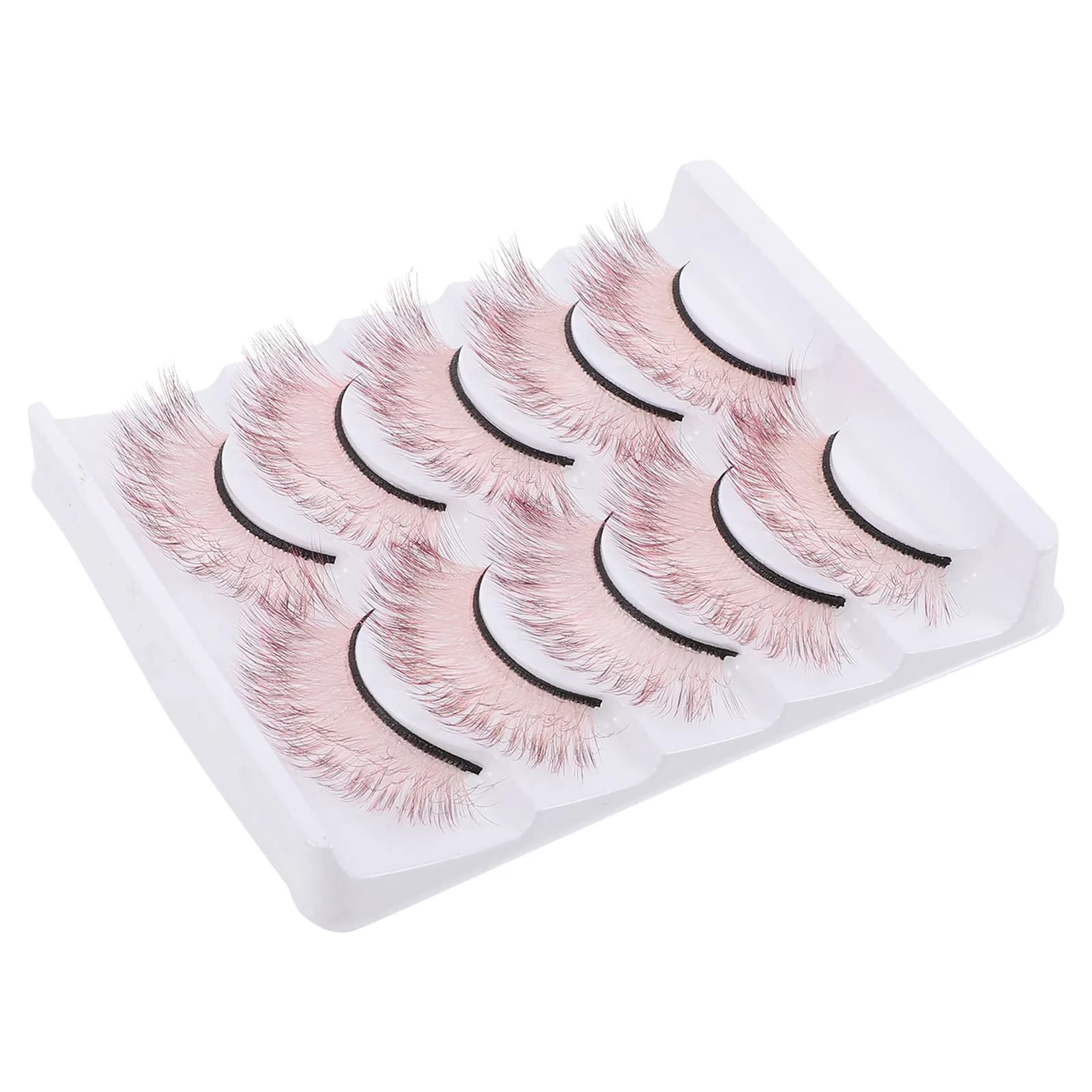 5 Paia di Ciglia Fake from Vivaci Colors, Voluminous 3D Eyelashes for Club Look, Bar, Photo Services, Makeup, Fake Eyelashes, Artificial Eyelashes