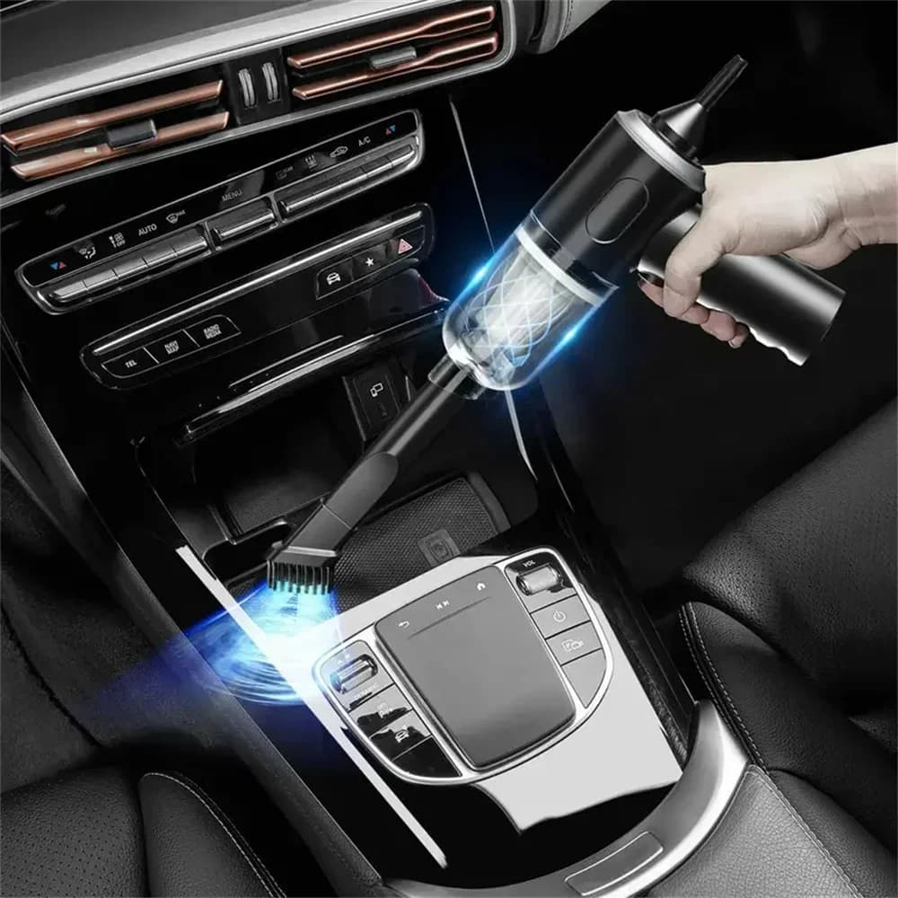 Aspirapolvere per auto portatile, piccolo aspirapolvere per veicoli multiuso, piccola pompa domestica, aspirapolvere portatile per auto
