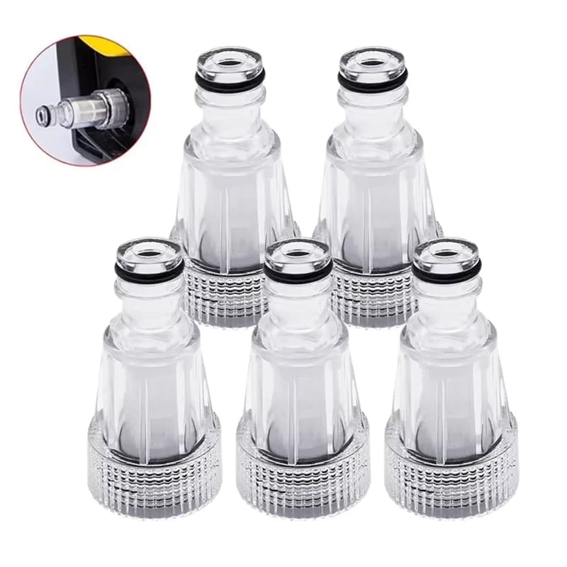 High Pressure Washer Water Filter Inlet Connector Replacement Tool, Water Pump Inlet Hose, Garden Adapter.