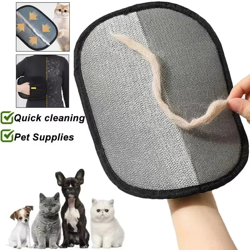 Rimozione peli di animali domestici Vestiti lavabili portatili Guanti per depilazione peli di animali domestici Prodotti per la pulizia dei peli di cani e gatti Accessori per animali domestici