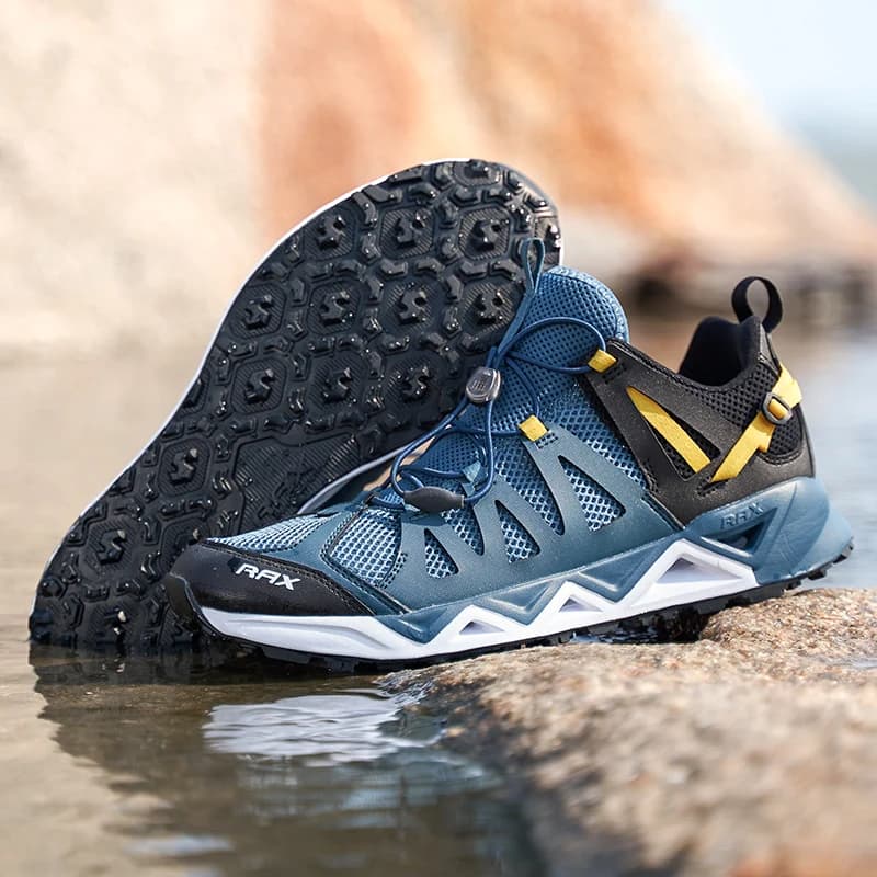 RAX new summer hiking shoes for men mountain shoes breathable hiking shoes Aqua outdoor camping shoes for men