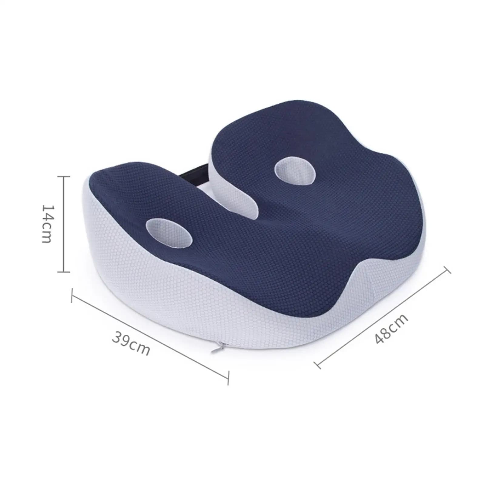 Floor Cushion Sitting Donut Memory Foam Tailbone Cushion Breathable Ergonomic Support for Meditation