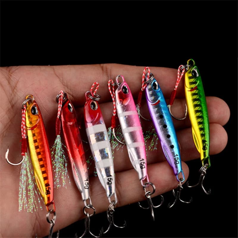 1PCS Japen Metal Cast Jig 10/15/20/30/40/60g Esca Shore Casting Jigging Fish Spigola Fishing Rich Artificial baits face