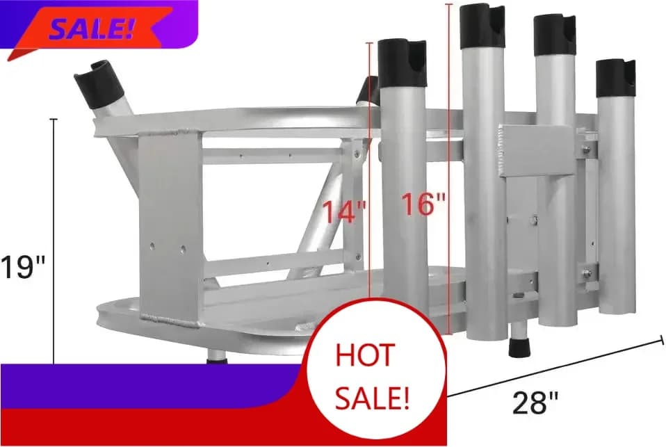 Bestseller Extreme Max Jet Ski PWC Portacanna da Pesca e Frigorifero Combinato - Compatibile con Supporti per Taniche Carburante RotoPax