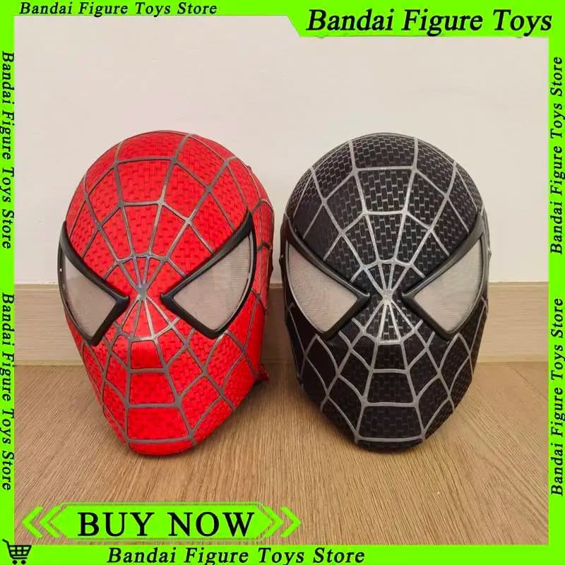 1:1 Tobey Mask Faceshell Detachable Lenses Mascara 3D Cosplay Mask Detachable Lenses Costumes Helmet Halloween Gift Ornament Toy