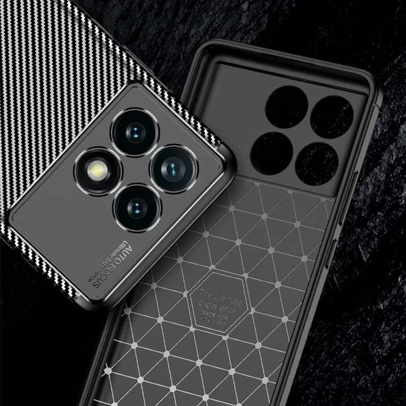 For Poco F6 Pro Case Cover Xiaomi Poco F6 Pro Capas New Armor Soft Phone Back Shockproof Bumper TPU Cover For Poco F6 Pro Fundas