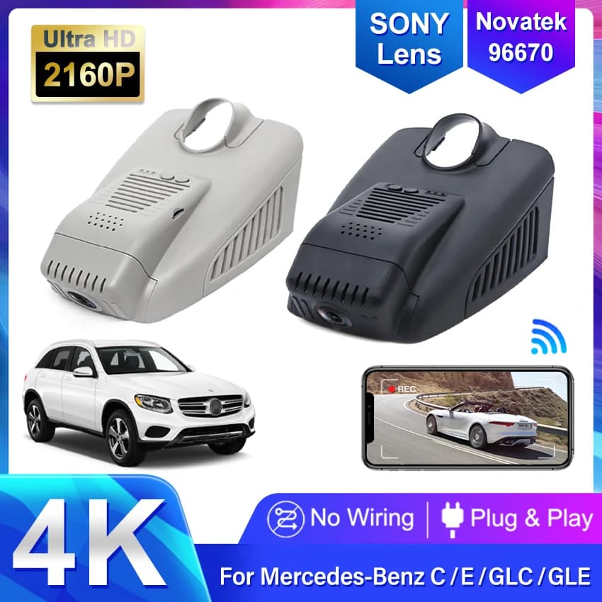 For Mercedes Class C w205 s205 GLC x253 CLS w219 for Mercedes Class E w212 w213 CE glc 200 220d 260 300 Dash Cam Camera Car DVR