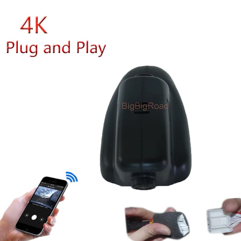 4K Plug And Play Per Land Rover Discovery 4 HSE 2012 2013 2014 2015 2016 Range Rover Evoque 2012 2013 Wifi Auto DVR Dash Camera
