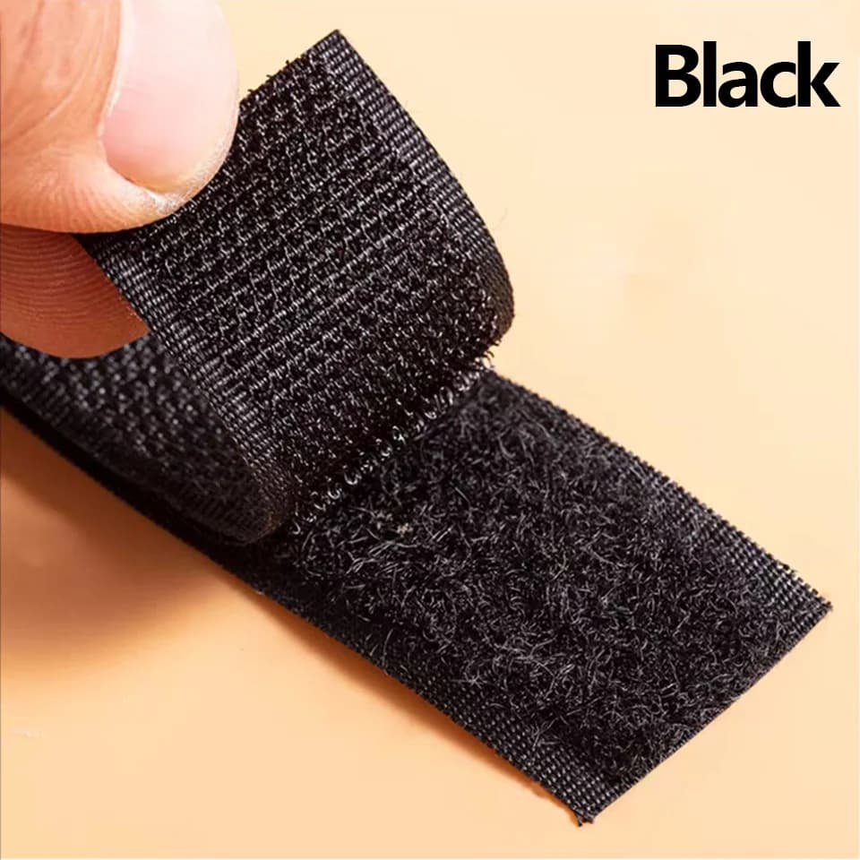 Nastro in tessuto di nylon magico da 5 metri con chiusura a strappo non adesiva per cucire, accessori fai da te e artigianato