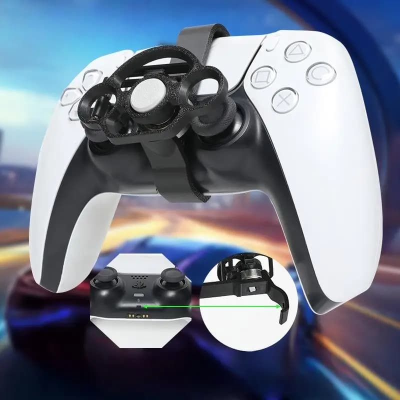 1 pz mini volante da gioco per accessori per controller di gioco PS5-giochi da corsa sostituzione del volante giochi migliorati
