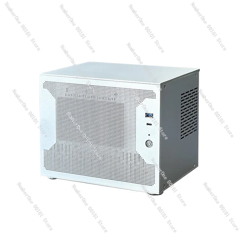 Home Storage NAS Case 8 Bay 9 Bay Aluminum Chassis for 2.5 Inch SSD Solid State Drive ITX Motherboard