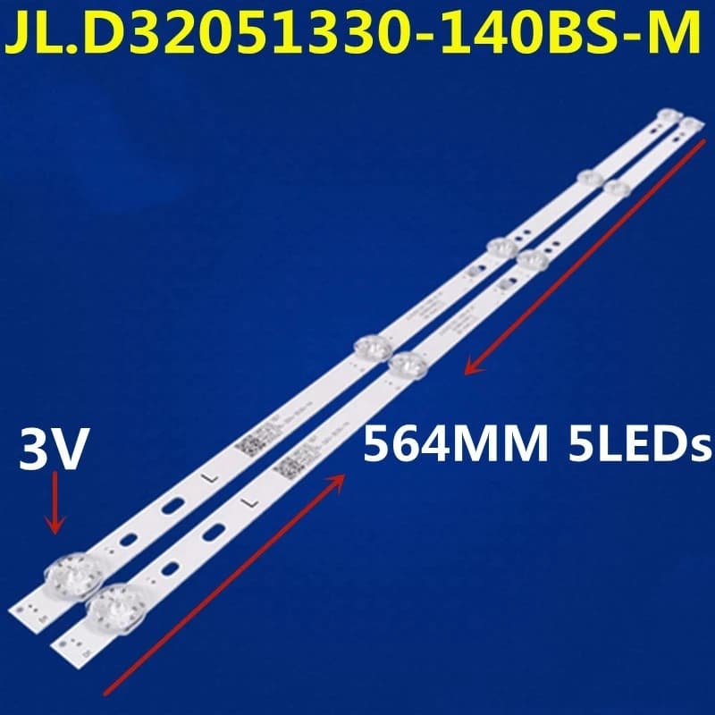 Striscia di retroilluminazione a LED per 32K5 32X3 32E1A 32E381S 32HE2HDTA1 PTV3215ILED JL.D32051330-140BS-M CRH-CQ32N15303002059BRREV1.1