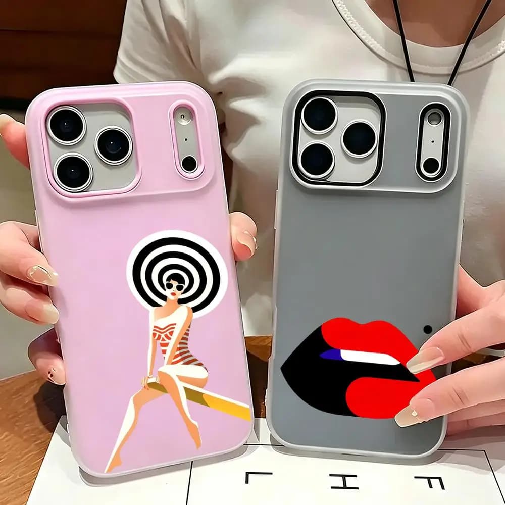 Custodia per telefono Elly 2-in-1 a doppio strato antiurto per iPhone 17/16/15/14/13/12 M-Malika Favre