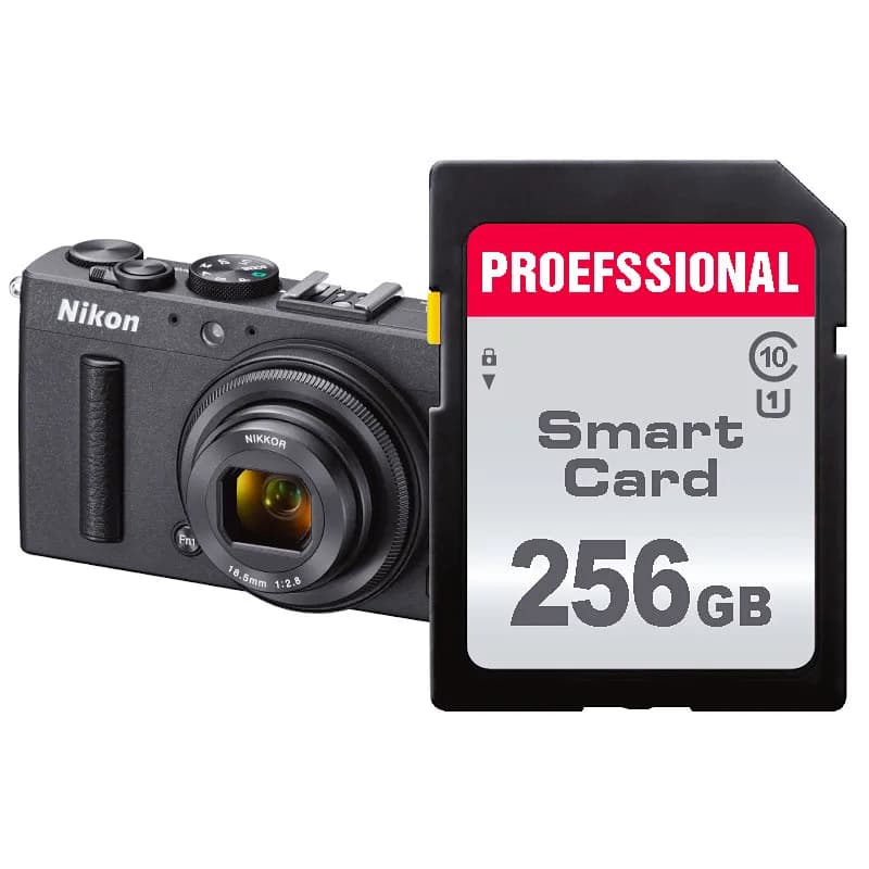 Scheda SD SLR Scheda SD per fotocamera da 512 GB 16 GB 32 GB 64 GB 128 GB Scheda di memoria A1 Classe 10 UHS Trans Flash PER videocamera 1080p 3D 4K