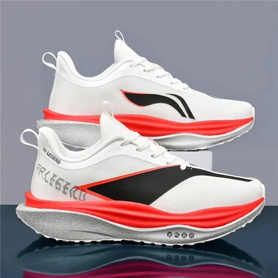 Scarpe Sportive Luminose da Corsa Notturna Completamente Nuove e Migliorate per Uomo e Donna, con Piastra in Carbonio a Tutta Lunghezza, Elastiche e Super Morbide