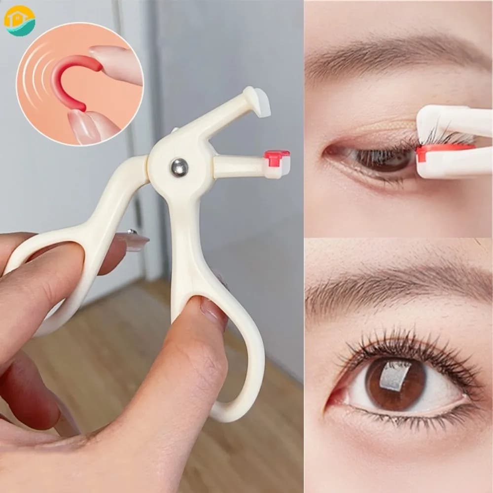 Creative Portable Folder with Professional Large-angle Partial Clip with Silicone Bearing Suitable for All Eyelash Shapes For Women Make-up
