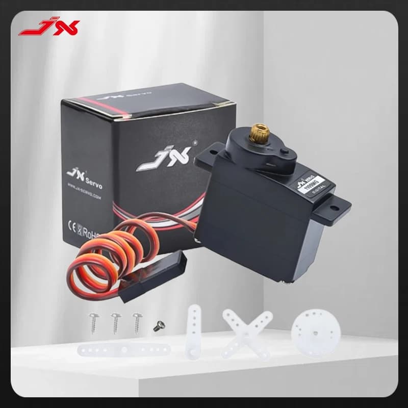 JX Servo PDI-1109HB PDI-1109MG 9g 2.5kg Metal Gear Mini Servo Digitale Per ala fissa 1/18 RC Auto Barca Robot Braccio Elicottero