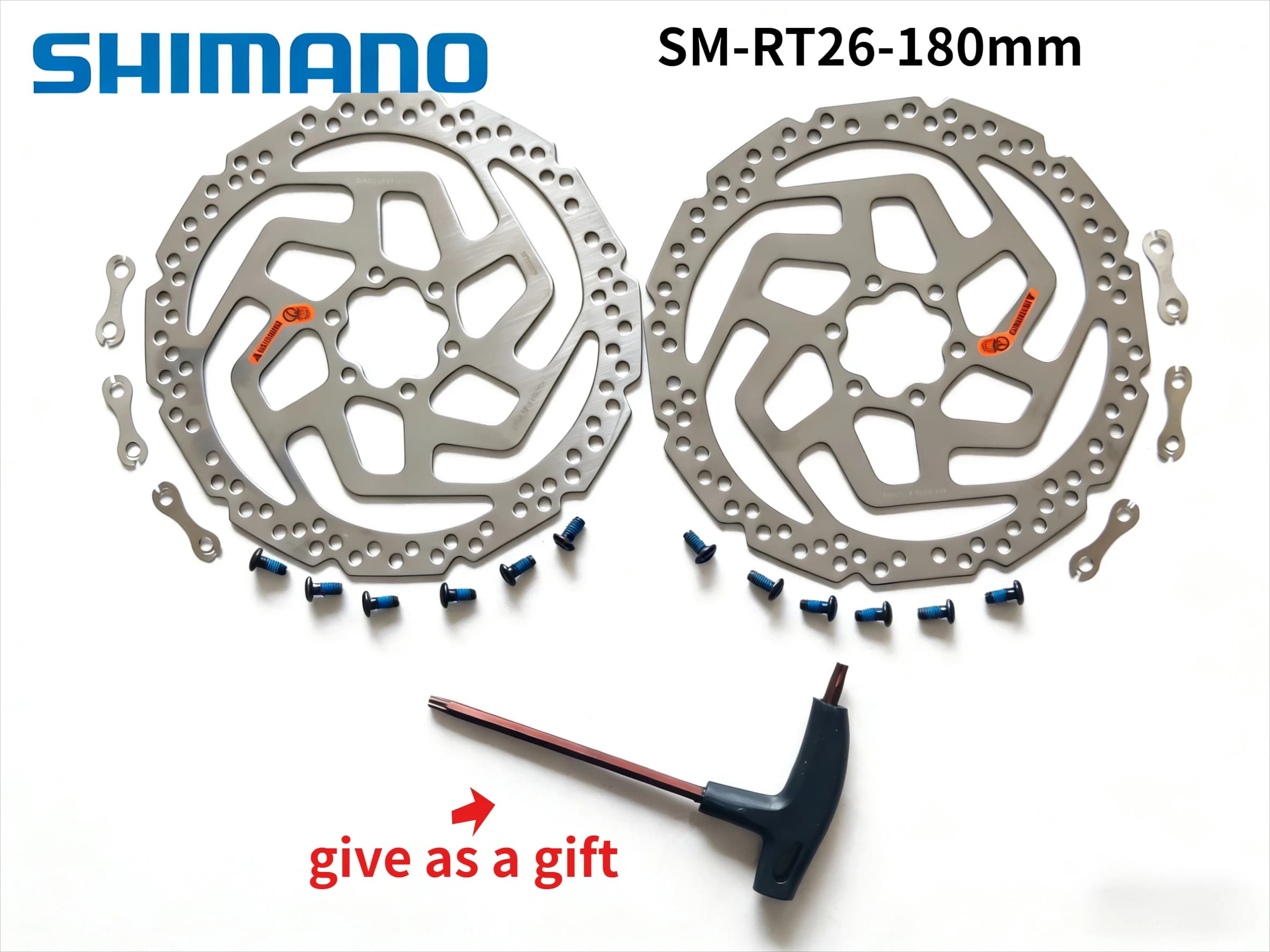 SHIMANO ALTUS SM RT26 Brake Disc 6 Bolt Mountain Bikes Disc M6000 Brake Disc 160MM 180MM MTB Bicycle Parts