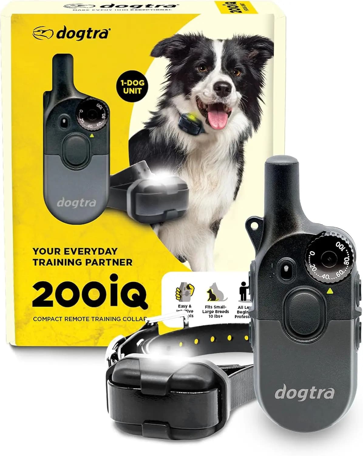 Collare Elettronico Professionale per Addestramento a Distanza: Portata 800 Metri, 100 Livelli, Impermeabile IPX9K, con Suono e Vibrazione per Cani da 4,5 kg in su
