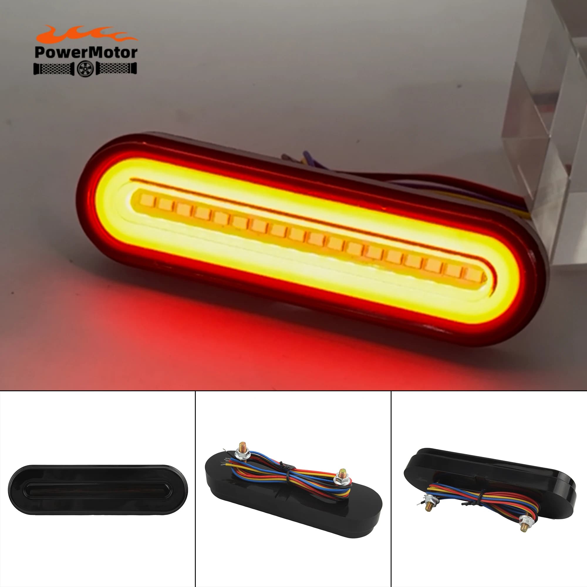Per camion moto ATV Pit Dirt Bike LED fanali posteriori freno posteriori indicatore di direzione freno fanale posteriore accessori universali